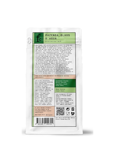 Fropie Nitelikli Kahve Brezilya Çekirdek 250 G