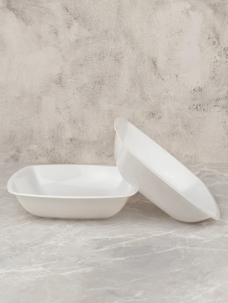 Plastcup 12'li Derin Plastik Tek Kullanımlık Tabak 239499909 12 Adet