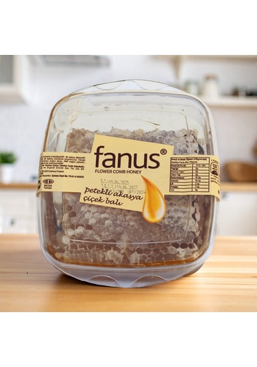 Fanus Petekli Çiçek Balı 430 G