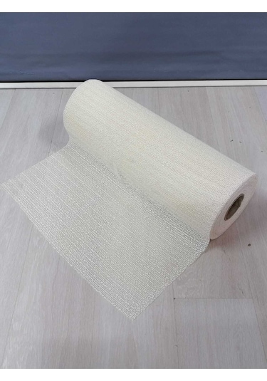 Halı Kaydırmaz -dolap Içi Kaymaz Raf Örtüsü Krem 60 X 500 / Krem