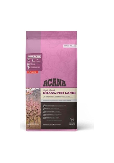Acana Grass-fed Lamb Kuzulu Kuru Köpek Maması 17 Kg