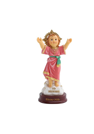 Dolıty Divino Niño Estatua İsa Hediye Reçine El Sanatları 13,8cmx4,2cmx6,3cm