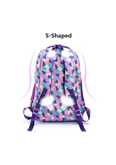 Lichen01 Okul Çantası Hafif Tekerlekli Sırt Çantası 6 Tekerlekli 2023