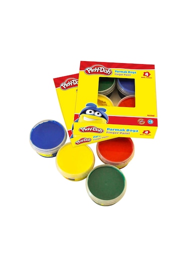 Play-Doh Parmak Boyası 4 Renk 50 ML