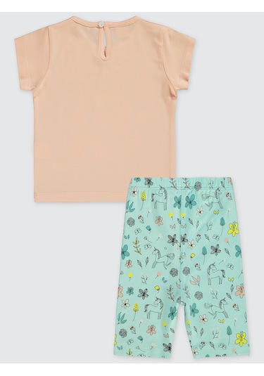 Civil Baby Kız Bebek 3'lü Takım 6-18 Ay Renkli Çok Renkli