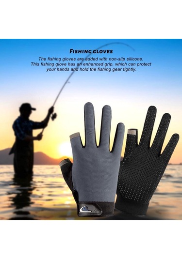 MSO Outdoor Silikonlu Kaymaz Olta Bisiklet Fitnes Sürücü Eldiven