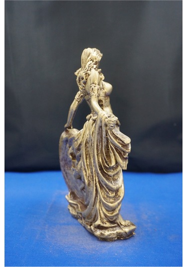 Frigga Annelik Tanrıçası Heykeli 22 Cm Mitolojik Biblo, Ev Dekor Ve Hediyelik Altın