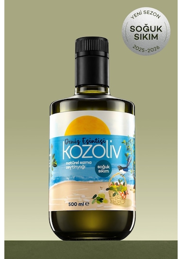 Kozoliv Yumuşak İçim Soğuk Sıkım Zeytinyağı 500 ML