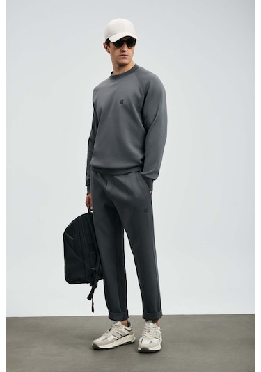 Lufian Rex Koyu Gri Erkek Eşofman Altı 112050075 Koyu Gri