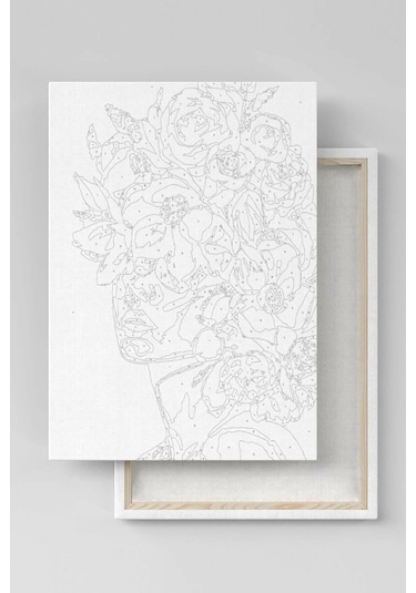 Sayılarla Boyama Tuval Seti 40x50 Cm - İlkbahar