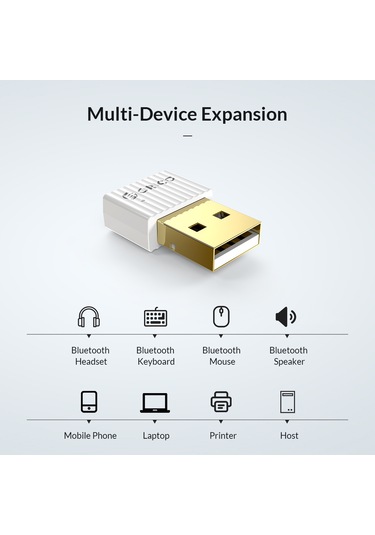 Orico BTA-508 Bluetooth 5.0 Mini USB Dongle Adaptör