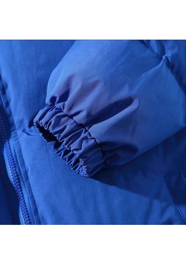 Erkek Sıcak Ve Rahat Kapitone Ceket Siyah Siyah