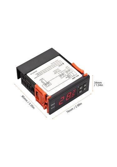 Dianziye Stc-1000 Akıllı Sıcaklık Kontrol Cihazı - Otomatik Isıtma/soğutma, Sıcaklık Doğrulama, Gecikmeli Başlangıç, Alarm - Ac 110 220v