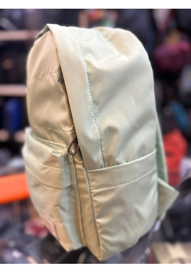 Bagslab Yeşil Su Geçirmez Kumaş Sırt Çantası 1069 Yeşil