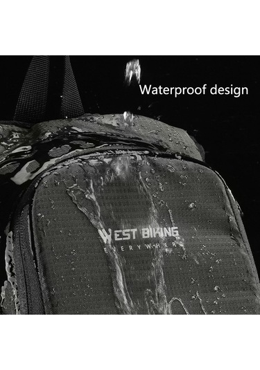 West Bıkıng Yp0707378 Bisiklet, Dağcılık İçin Yürüyüş Sıvı Alım Sırt Çantası Su Torbası Taşıyıcı Turuncu