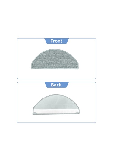 Amigaelegant Xiaomi Robot Süpürge E10 B112/e12 Ana Yan Fırça Paspas Bezi İçin 19 Adet