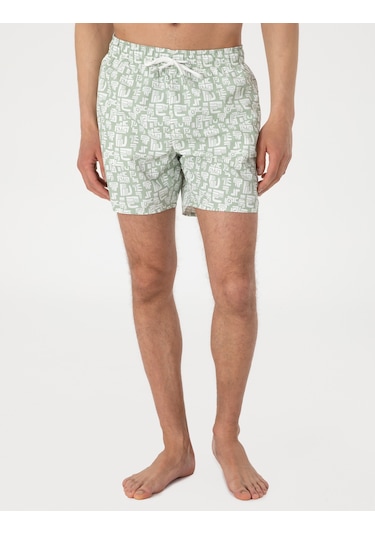 Pierre Cardin Erkek Çağla Deniz Şortu 50307957-vr016 Çağla