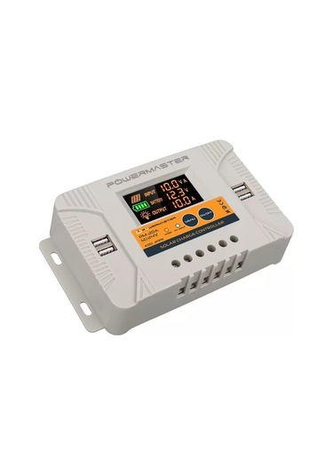Pm-20a 12v-24v 20a 4 Usb'li Dijital Otomatik Solar Şarj Regülatörü