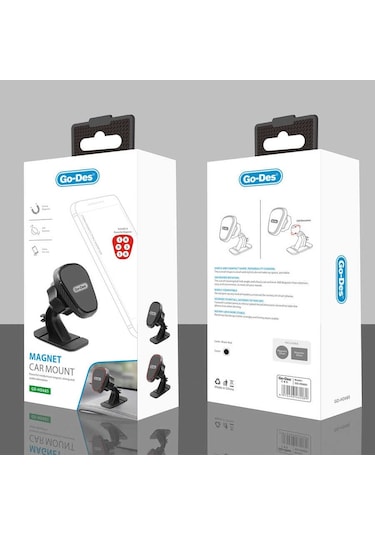 Go Des GD-HD685 Magnetik Araç Telefon Tutucu - ZORE-221185