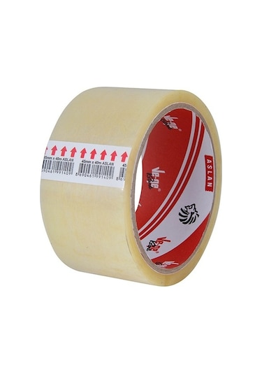 Vege Şeffaf Koli Bandı Aslan 45X40 6'Lı Paket