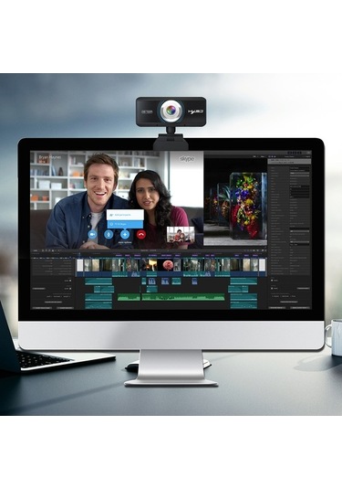 Novahub Hxsj S90 720p Kamera - Manuel Odaklı, Mikrofonlu, Pc/laptop İçin Video Görüşme Kamerasi