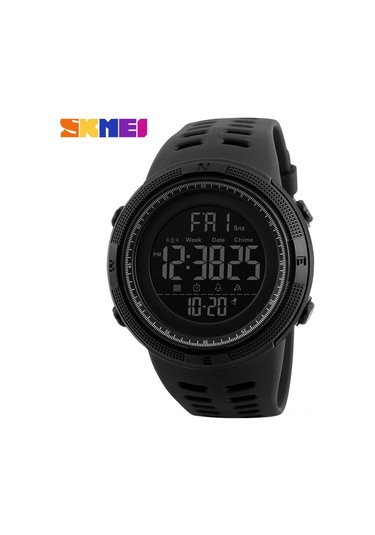 Yunboo Skmeı 1251 Erkek Öğrenci Spor Saati - Siyah Kasa Kahve Çerçeve, Dış Mekan Su Geçirmez Akıllı Saat Çok Renkli