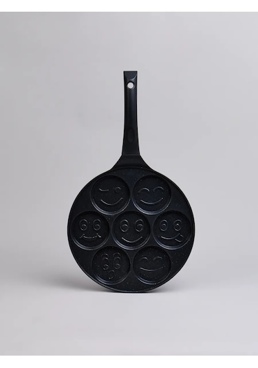 Agness Smayl 26,5 Cm Yapışmaz Krep Tavası 172351483 Siyah