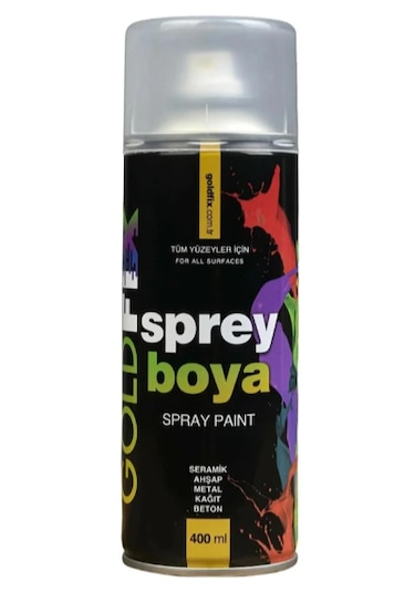 400 Ml Goldfix Kahverengi Sprey Boya