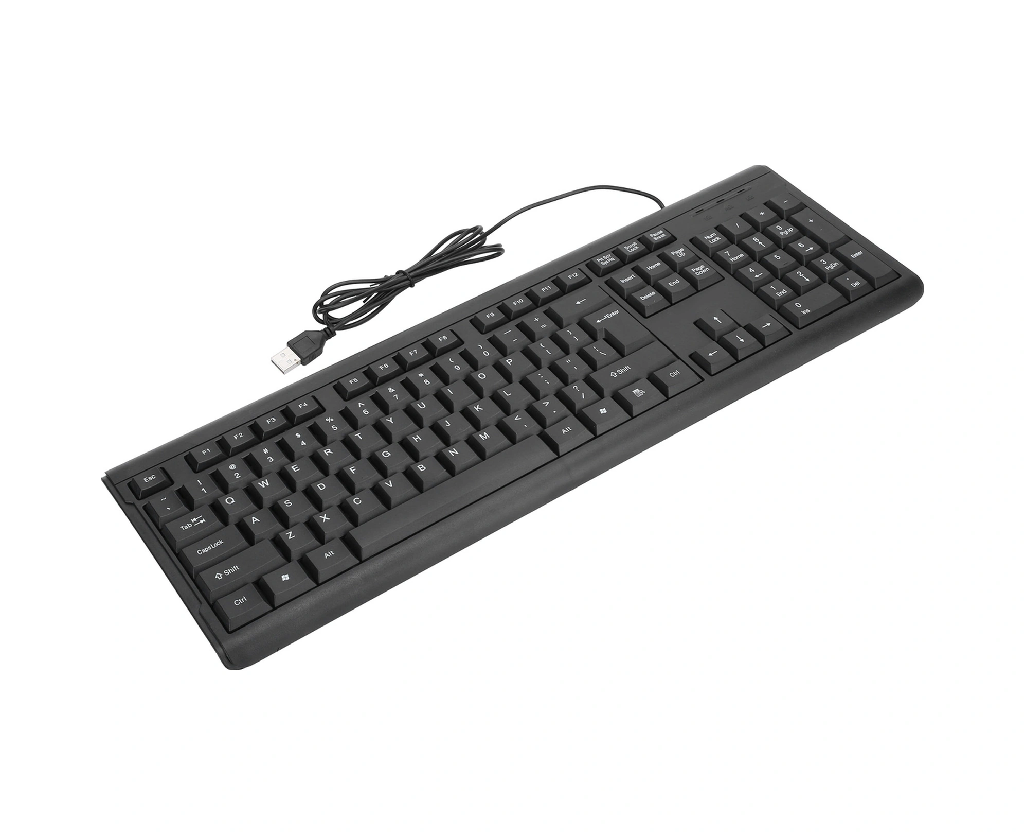 Shineyee T15 104 Tuşlu Usb Kablolu İş Klavyesi - Sessiz Tip, Ergonomik Tasarım, Dayanıklı Ve Kolay Kurulum