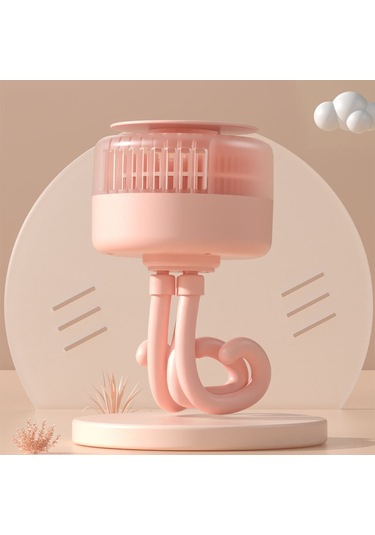 Geeroyoo Usb Çalışır Portatif Uçucu Kovucu Fan - Bebek Arabası İçin 3 Seviye Rüzgar Hızı Ve Bitki Yağı Özelliği