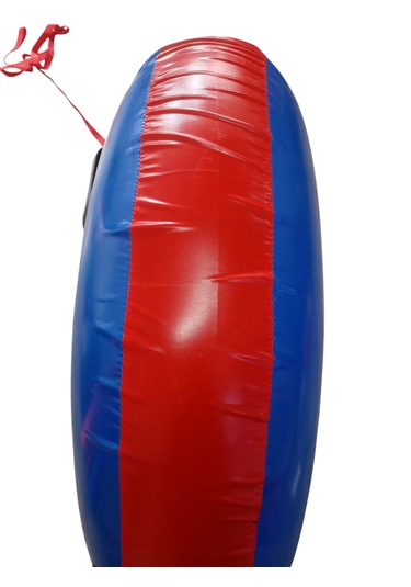 Şişme Kar Kızağı Kalın 100cm Çapında. Araba Arkasında Çekilebilir Mavi