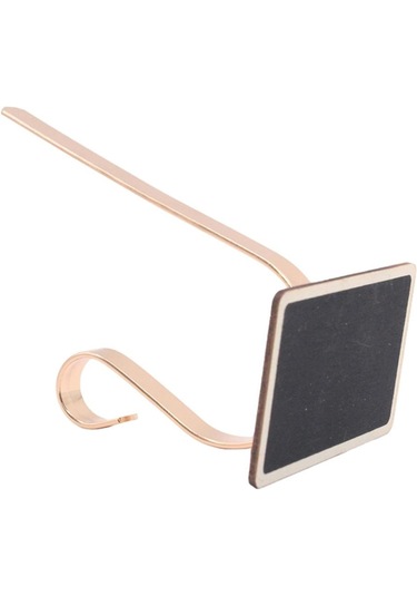 Suntek Çiftlik Evi Tahta Sağlam Yapılı Noel Çorabı Tutacağı Altın Kanca 1 Adet Çok Renkli