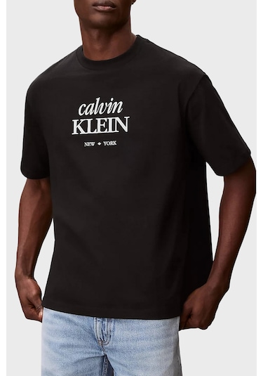 Calvin Klein Erkek T Shirt Lv04rf818g Ub1 Siyah