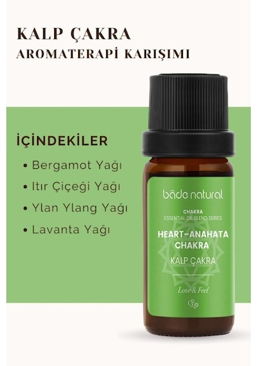 Bade Natural Kalp Çakra Aromaterapi Karışımı 10 ML