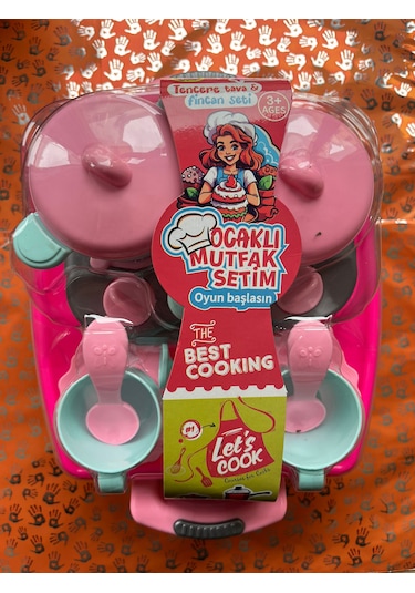 Ocaklı Mutfak Seti Oyuncak "