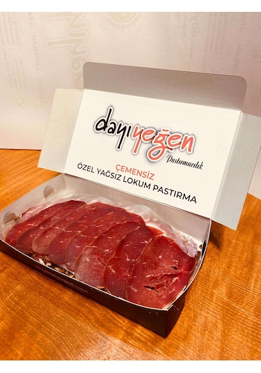 Dayı Yeğen Çemensiz Özel Yağsız Pastırma 1 KG