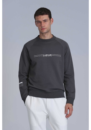 Lufian Erkek Sweat 112030144 Haki Haki