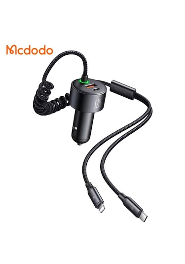 Mcdodo Cc-0370 4 Ü 1 Arada Araba Çakmak Şarjı 120 W