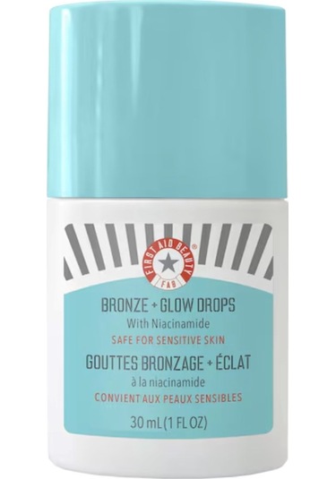 First Aid Beauty Bronze + Glow Drop - Niasinamidli Bronzlaştırıcı + Işıltı Verici Damlalar 30 Ml Diğer