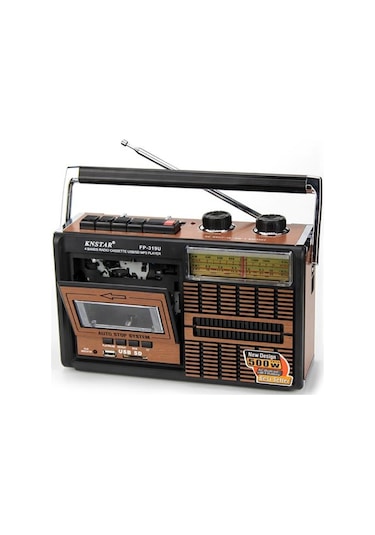 Tepe Fp-319U Usb Sd Fm Radyolu Kaset Çalar Müzik Kutusu