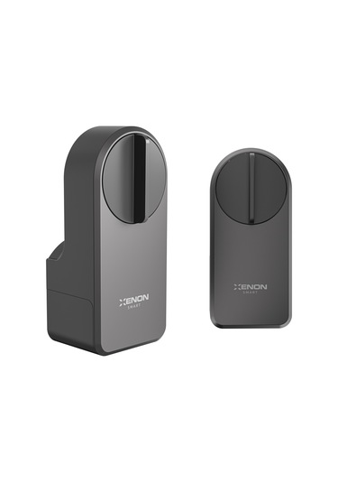 Xenon Smart Akıllı Motorlu Kapı Kilidi Uzaktan Kilitleme Ve Açma Mobil Kontrol Şifre Parmak İzi Smart Lock X8070 Siyah