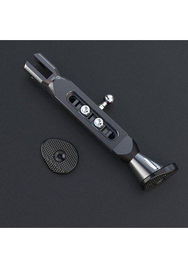 Suntek Cnc Alüminyum Motosiklet Kickstand Park Bacak Ayak Siyah