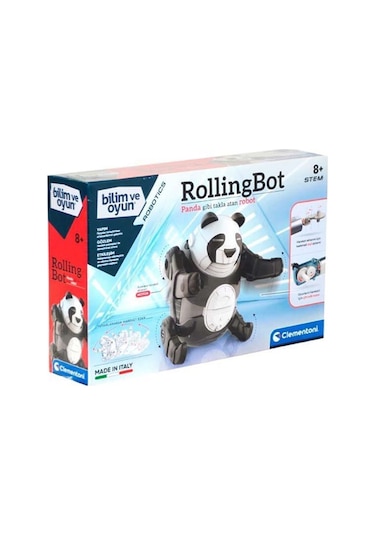 Clementoni Rolling Bot - Panda Gibi Takla Atan Robot