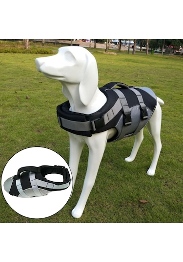 Suntek Yüzme Pet Supply Için Köpek Can Yeleği Xl-siyah