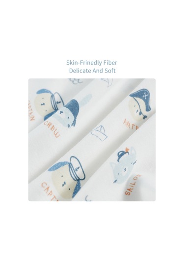 Xindoker Yeni Doğan Bebek Pamuklu Sarıcak - Yavruku Kucaklamak İçin M Beden 3-4 Ay Teknik Desenli Unicorn