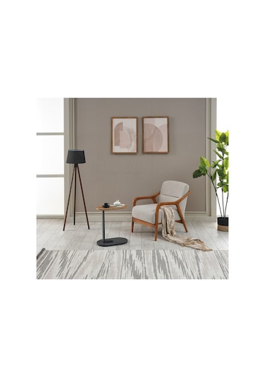 Tekerlekli Etna Sehpa 50x30x57 Cm Siyah