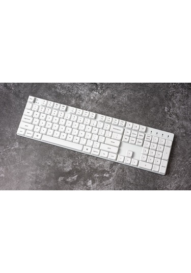 K5-SE Kablosuz-White Backlight-Gateron Red Switch-Low Profile - W