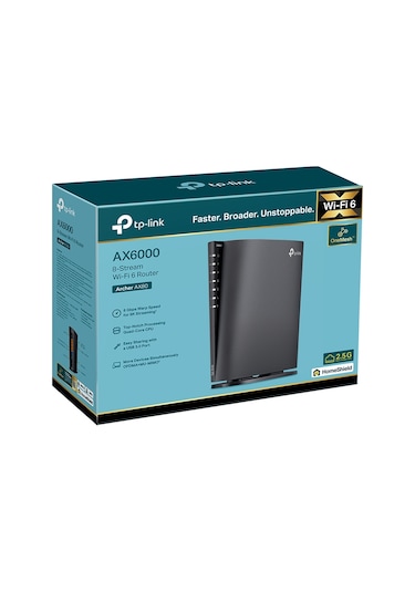 Tp-link Archer AX80 AX6000 2.5 G 8 Akışlı WİFİ 6 Router