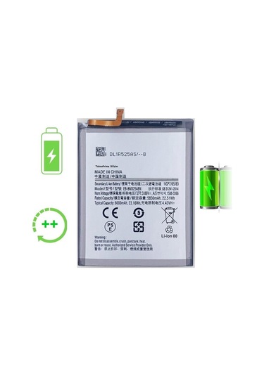 Samsung Galaxy M32 M325f İle Uyumlu Güclendirilmis İthal Pil Batarya