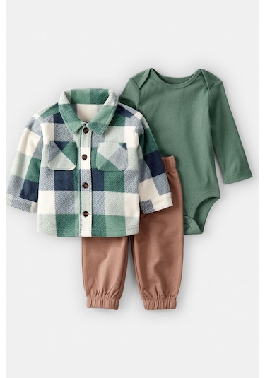 Erkek Bebek 3lü Hırkalı Ctr-1t914610 Lacivert